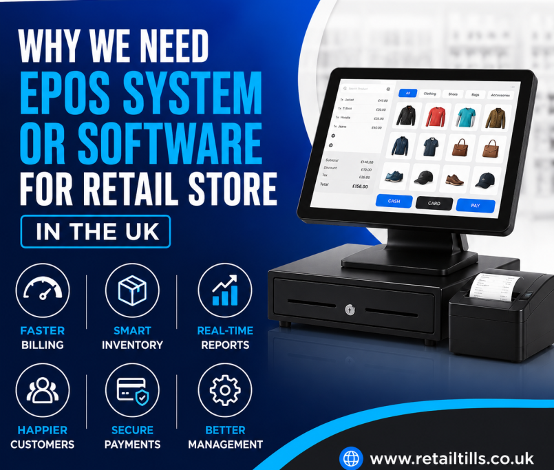 Epos system or software for retail store UK